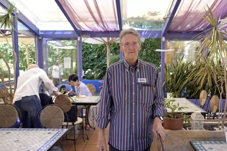 Viele Tische bleiben derzeit im Gegensatz zu fr&uuml;her und zum Leidwesen von Restaurant-Gr&uuml;nder Wolfgang Heller leer.