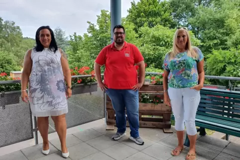 Das neue Führungstrio der SPD Zweibrücken-Land (von links): Yvonne Sarther, David Betz und Anne Sprengard .