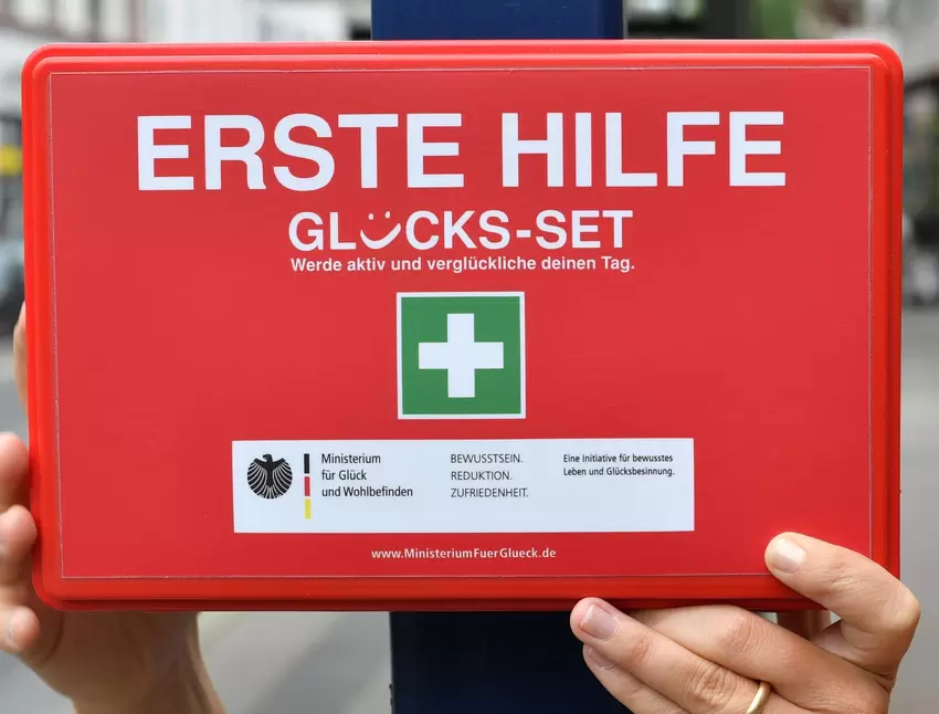 Ein Erste-Hilfe-Set für den Notfall.