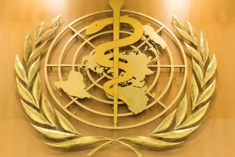 Das Logo der Weltgesundheitsorganisation 