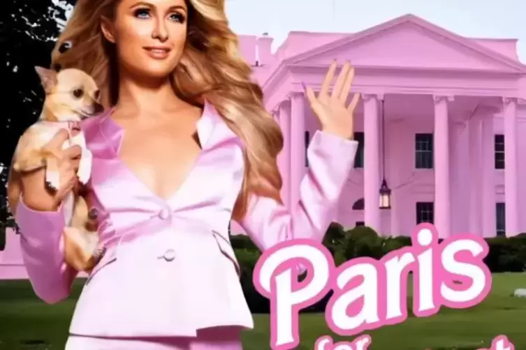 Paris Hilton: Hotelerbin will pinkfarbenes Weißes Haus. 