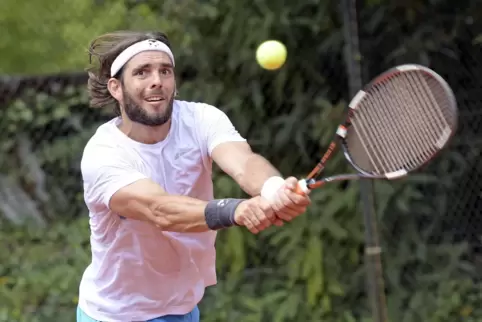 Vasile Antonescu vertrat einst Rumänien im Davis-Cup. Nun gehört er dem Herren-30-Team des BASF TC Ludwigshafen an. 