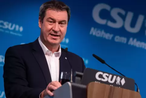 Erfreut sich derzeit hoher Beliebtheit: Markus Söder, CSU-Chef und bayerischer Ministerpräsident.