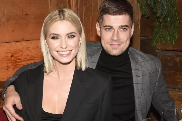 Mit 32 Mama: Lena Gercke, das Topmodel. Hier mit dem gl&uuml;cklichen Vater Dustin Sch&ouml;ne.