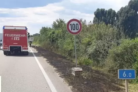 Die Feuerwehr konnte den Brand löschen.