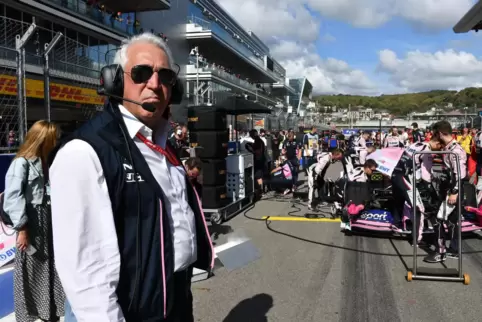 Racing-Point-Boss Lawrence Stroll. 