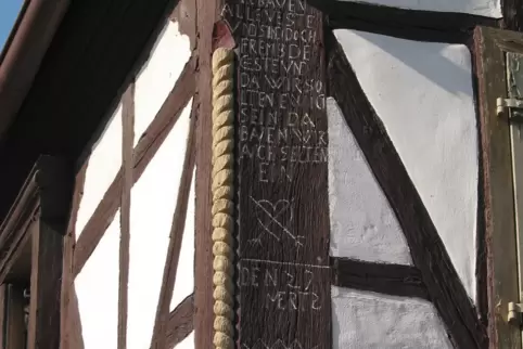 Das älteste Haus in Dannstadt steht in der Kirchenstraße und ist aus dem Jahr 1686. Studenten sollen nun Ideen sammeln, wie der 