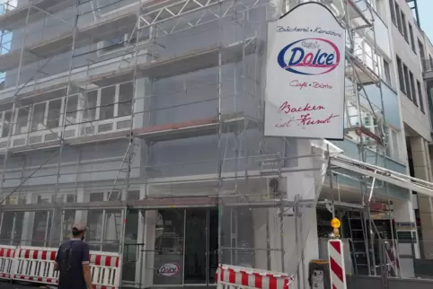 Das Café in der Talstraße ist immer noch geschlossen.