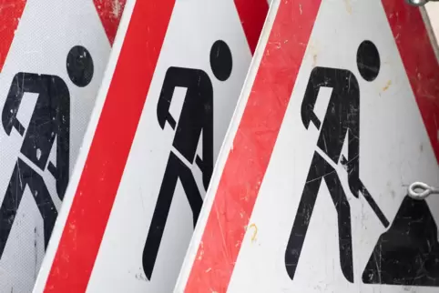 Die Stadtverwaltung kündigt Bauarbeiten an.