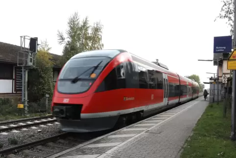 Bahnhof Edesheim. 