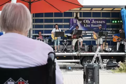 The Oh’ Jesses spielten in Hinterweidenthal viele Blues- und Rock-Hits.