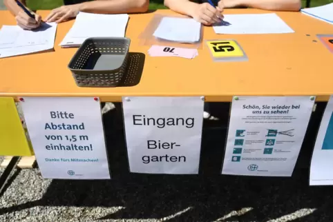 In Bayern, wo unser Symbolfoto entstand, hat sich die Polizei bereits an den Datenbeständen bedient, die durch Corona-Gästeliste
