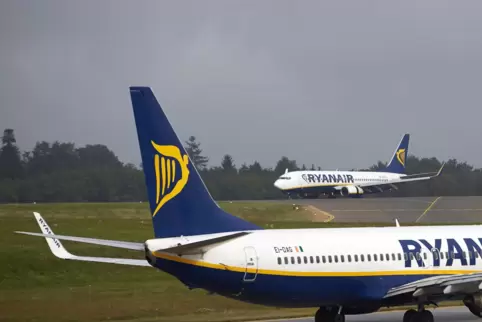 Im Passagierverkehr auf dem Hunsrückflughafen Hahn ist Ryanair die dominierende Airline.