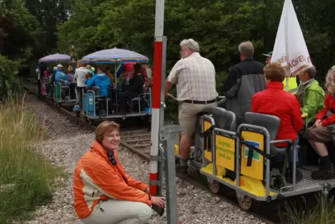 Auf der Strecke Landau - Germersheim fahren heute nur noch Draisinen – das ist zu wenig, finden Kommunalpolitiker und Verbände. 