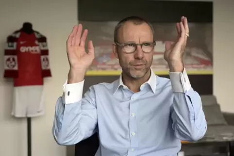 Zwischen Anwälten, Investoren und Gläubigern: FCK-Geschäftsführer Soeren Oliver Voigt.