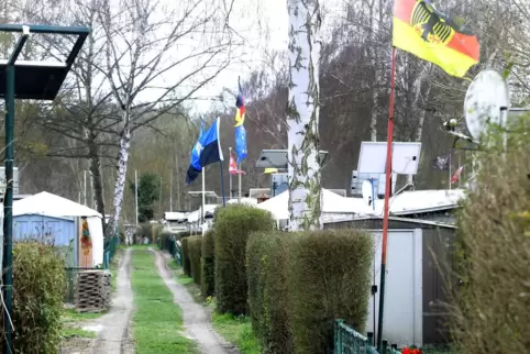 Campinggebiet „Auf der Au“: Die Zukunft des Platzes war lange ungewiss.
