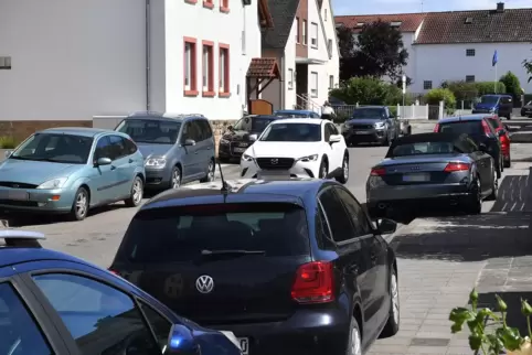 Schwierige Verhältnisse in der Eichengasse in Meckenheim. 