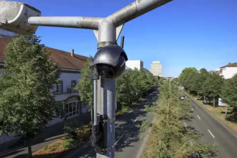 Die Sensoren sind vergangene Woche an Lichtmasten entlang der Nordtangente installiert worden. 