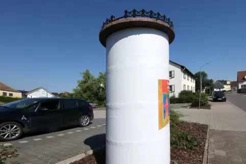 Gesucht: Litfaßsäule in der Hanhofer Straße in Harthausen.