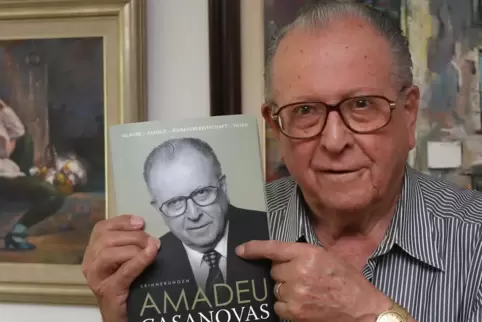 Der 90-Jährige Amadeu Casanovas wohnt heute noch in Wörth. 