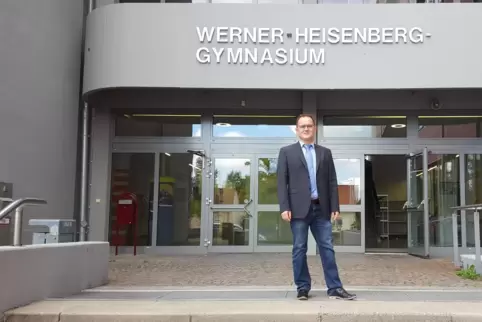 Seit 2008 offiziell im Amt: Schulleiter Armin Rebholz. 