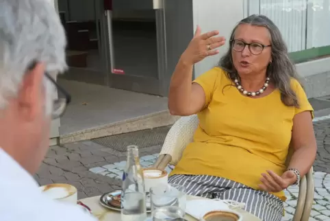 Brigitte Freihold im Rheinpfalz-Sommergespräch