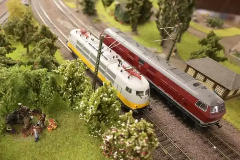 Die Linke fordert von der Bahn einen neue Modelleisenbahn im Hauptbahnhof. 