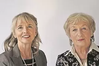 Gabriele Engel und Ursula Klotmann. 