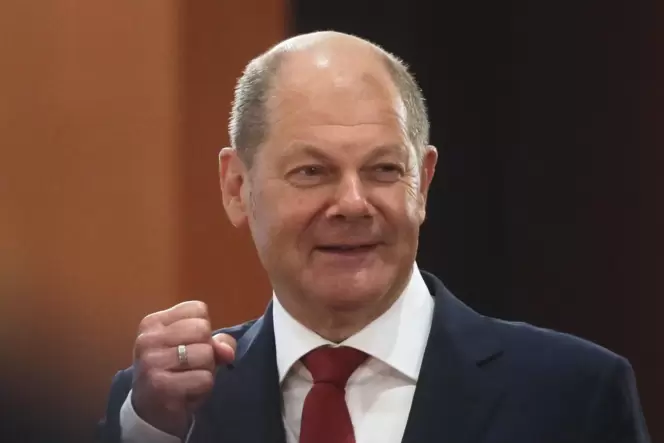 Kanzlerkandidat der SPD: Olaf Scholz.