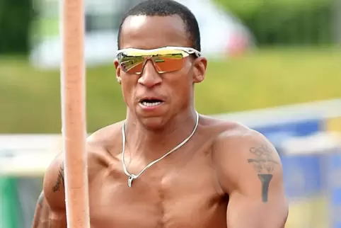 Training kann sich lohnen: Begann als zehnjähriger Junge in Zweibrücken mit der Leichtathletik, wurde 2013 in Moskau Weltmeister