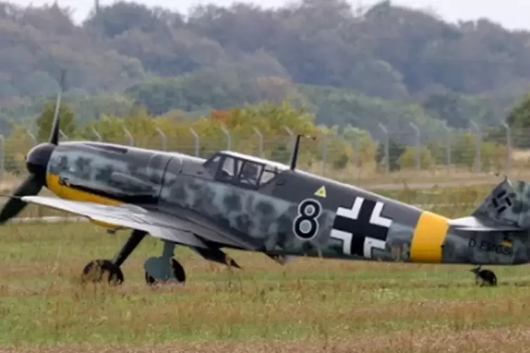 Eine solche Maschine, eine Messerschmitt Bf109, könnte es gewesen sein, die bei Mutterstadt abgestürzt ist.