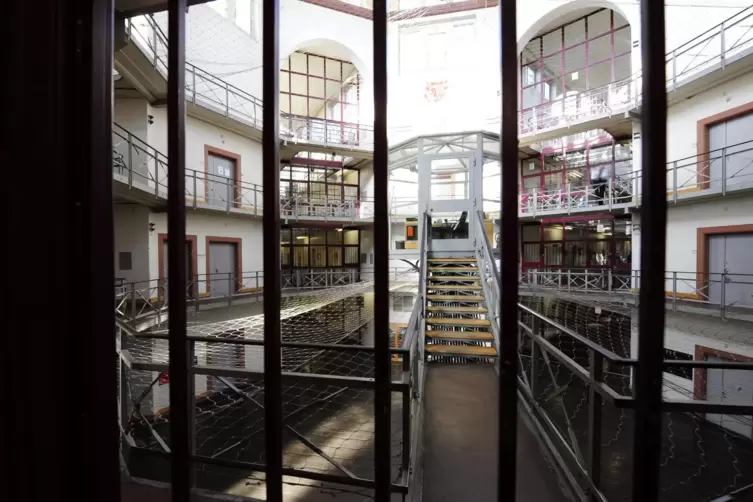 Der bisherige Arbeitsplatz des mutmaßlichen Drogendealers: das Gefängnis in Mannheim. 
