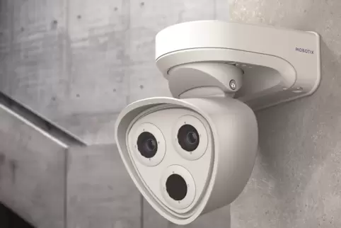 Eine Mobotix-Kamera der neuesten Generation 7.
