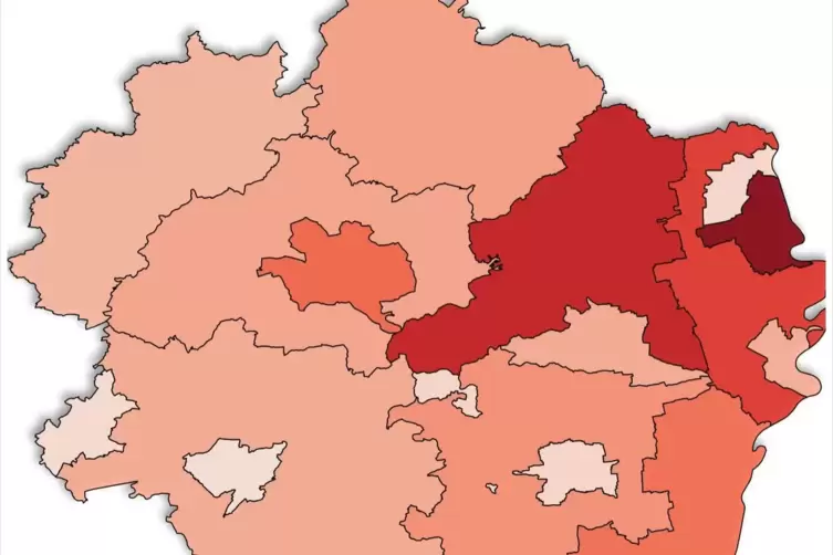 In der Pfalz wurden am Samstag vier Neuinfektionen registriert.