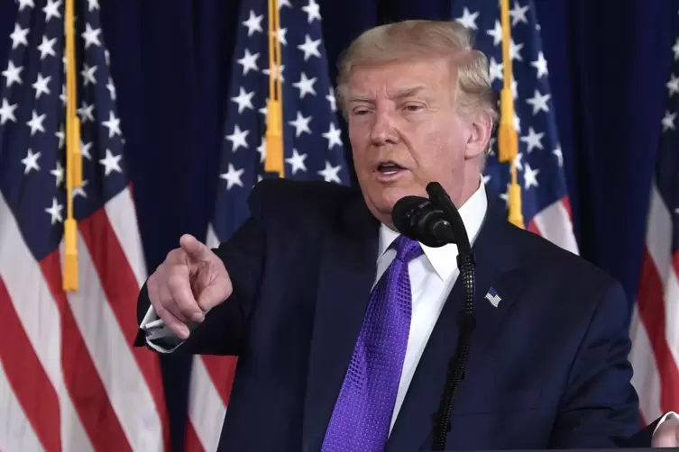 US-Pr&auml;sident Donald Trump. 
