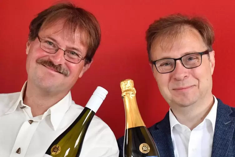Querdenker in der pfälzischen Weinwirtschaft: Jochen (links) und Alexander Bähr. 