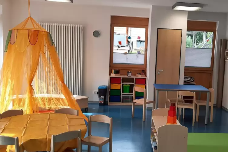 Der Raum f&uuml;r die Krippenkinder. 