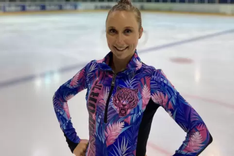 Hat gerne ein Ziel vor Augen: Eiskunstläuferin Nathalie Weinzierl. 