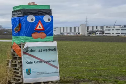 Bürger in Ruchheim wehren sich gegen die Bebauung der Fläche „Nördlich A 650“. 
