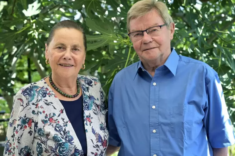  Edith und Lothar Kabitzsch sind heute in Dannstadt zu Hause. 