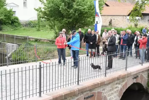 Das Geländer ist zu niedrig. 