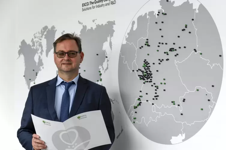 Bei Exco unter anderem f&uuml;r den Verkauf zust&auml;ndig: Gesellschafter Thomas Wolf.