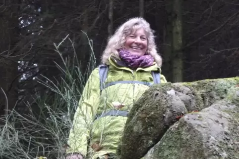 Auch im Winter weiß Ursula Eberhardt die schroffe Schönheit des Falkensteiner Tals zu schätzen. 