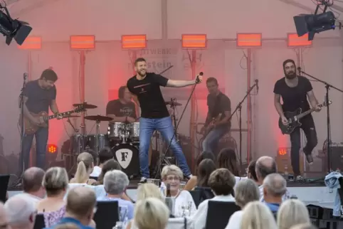 Hat am Freitagabend die Ramsteiner Sommer Lounge gerockt: die Lauterer Formation Fused. 