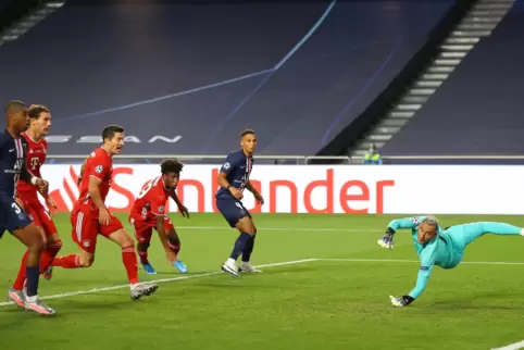 Kingsley Coman trifft zum 1:0