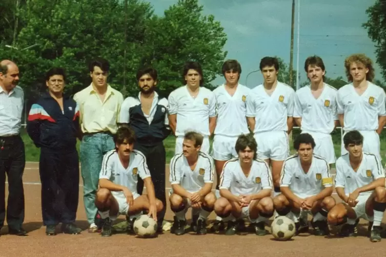 Mannschaftsfoto aus dem Jahr 1970.