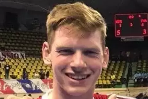 Kevin Schley (hier 2017 bei der U18-Futsal-WM der Hörbehinderten) trainiert wieder mit dem Nationalteam.