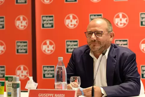 Einer der geschäftsführenden Gesellschafter der Theiss-Gruppe, dem FCK-Hauptsponsor ab 1. September: Giuseppe Nardi.