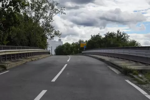 Die Brücke über die Bundesstraße ist – darüber sind sich Behörden und BASF einig – deutlich zu schmal, um den künftig dort zirku
