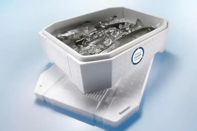 Zum Beispiel eine Frischhaltebox aus Styropor f&uuml;r Fische kann aus dem recycelten &Ouml;l aus Altreifen oder Plastikabfall hergestellt